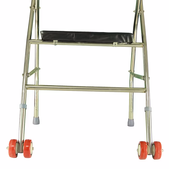Rehabilitation Equipment Patient Transfer Medical 4 Wheel Scooter Rollator Walking Stick Walker Walking Aid