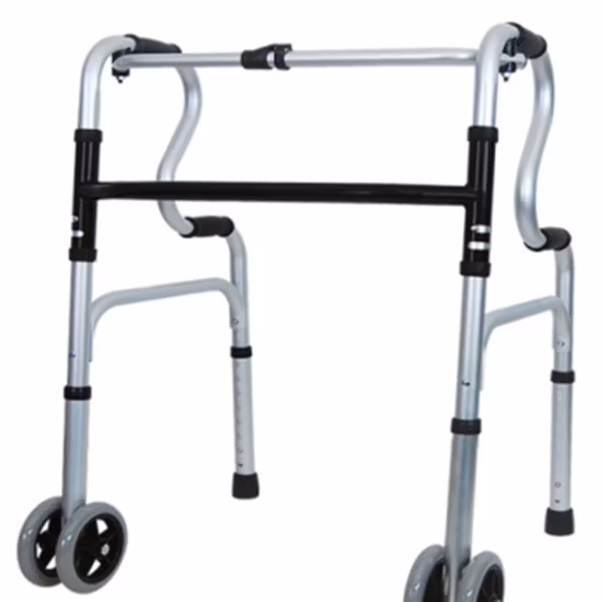 Rehabilitation Equipment Patient Transfer Medical 4 Wheel Scooter Rollator Walking Stick Walker Walking Aid