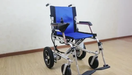 Высококачественная складная электрическая инвалидная коляска для взрослых и пожилых людей.